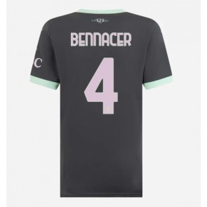 Billiga AC Milan Ismael Bennacer #4 Tredjeställ Dam 2024-25 Kortärmad